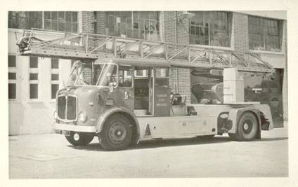 Old TL based at the Old Wimbledon Fire Station