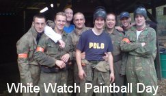 White Watch Paint ball Day